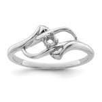 Sterling Silver Rhodium-plated Genuine Stone Family Jewelry Ring view 6