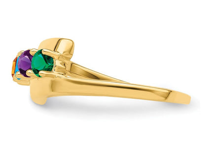 14k Yellow Gold Rings Style XMR16 - Classique Jewelry Inc.