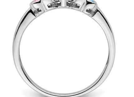 14k White Gold Rings Style XMR85 - Classique Jewelry Inc.