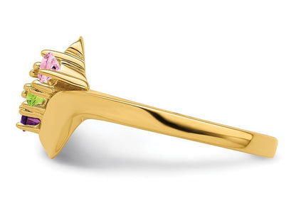 14k Yellow Gold Rings Style XMR13 - Classique Jewelry Inc.