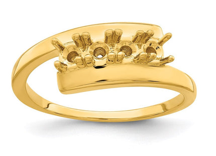 14k Yellow Gold Rings Style XMR16 - Classique Jewelry Inc.