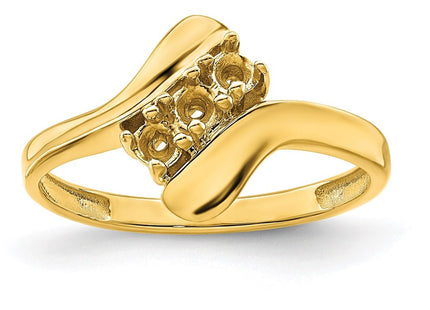 14k Yellow Gold Rings Style XMR13 - Classique Jewelry Inc.