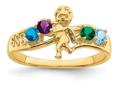 14k Yellow Gold Rings Style XMR18 - Classique Jewelry Inc.