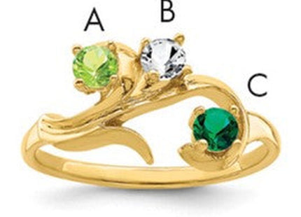 14k Yellow Gold Rings Style XMR4 - Classique Jewelry Inc.