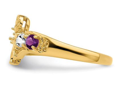 14k Yellow Gold Rings Style XMR18 - Classique Jewelry Inc.
