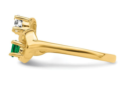 14k Yellow Gold Rings Style XMR4 - Classique Jewelry Inc.