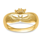 14K 3 Genuine Stone Family Ring view