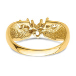 14K 5 Genuine Stone Family Ring view