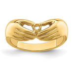 14K 1 Genuine Stone Family Ring view