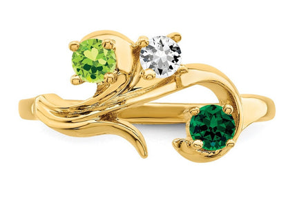 14k Yellow Gold Rings Style XMR4 - Classique Jewelry Inc.