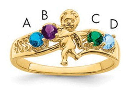 14k Yellow Gold Rings Style XMR18 - Classique Jewelry Inc.