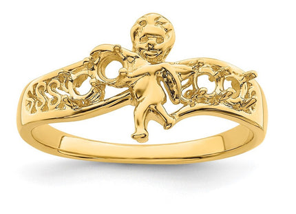 14k Yellow Gold Rings Style XMR18 - Classique Jewelry Inc.