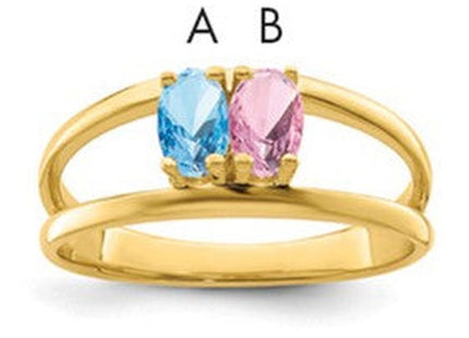 14k Yellow Gold Rings Style XMR2 - Classique Jewelry Inc.