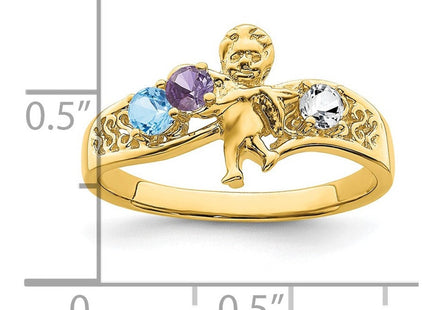 14k Yellow Gold Rings Style XMR18 - Classique Jewelry Inc.
