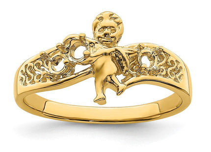 14k Yellow Gold Rings Style XMR18 - Classique Jewelry Inc.