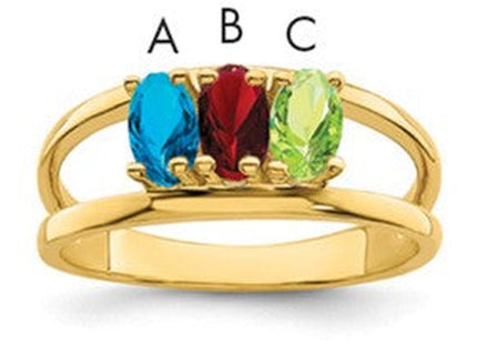 14k Yellow Gold Rings Style XMR2 - Classique Jewelry Inc.