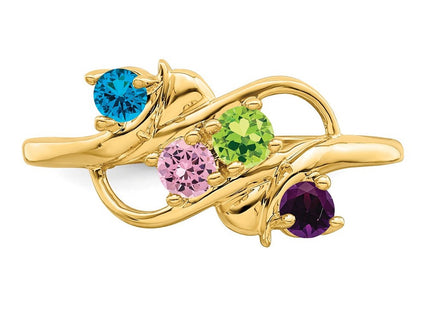 14k Yellow Gold Rings Style XMR14 - Classique Jewelry Inc.