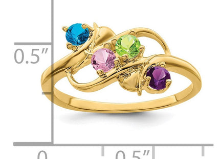 14k Yellow Gold Rings Style XMR14 - Classique Jewelry Inc.