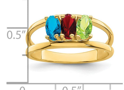 14k Yellow Gold Rings Style XMR2 - Classique Jewelry Inc.