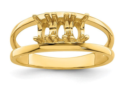 14k Yellow Gold Rings Style XMR2 - Classique Jewelry Inc.