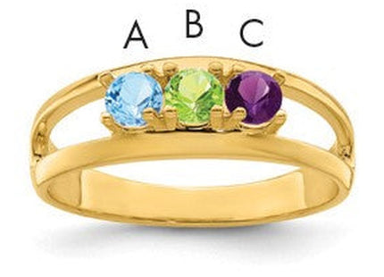 14k Yellow Gold Rings Style XMR7 - Classique Jewelry Inc.