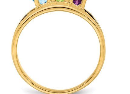 14k Yellow Gold Rings Style XMR7 - Classique Jewelry Inc.