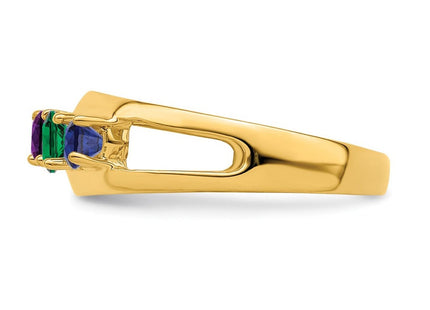 14k Yellow Gold Rings Style XMR7 - Classique Jewelry Inc.
