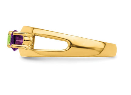 14k Yellow Gold Rings Style XMR7 - Classique Jewelry Inc.