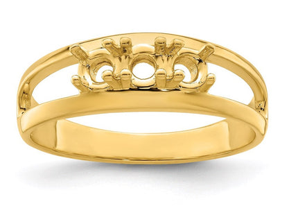 14k Yellow Gold Rings Style XMR7 - Classique Jewelry Inc.
