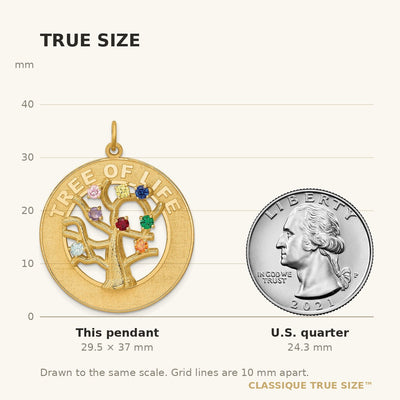 14K TREE OF LIFE Pendant