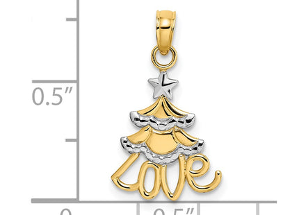 14k Yellow & Rhodium Jewelry Style K9364 - Classique Jewelry Inc.