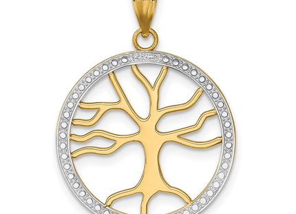 14k Yellow & Rhodium Jewelry Style K9564 - Classique Jewelry Inc.