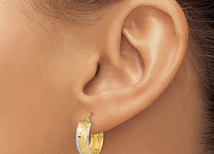 14k Yellow & Rhodium Jewelry Style TF1070 - Classique Jewelry Inc.